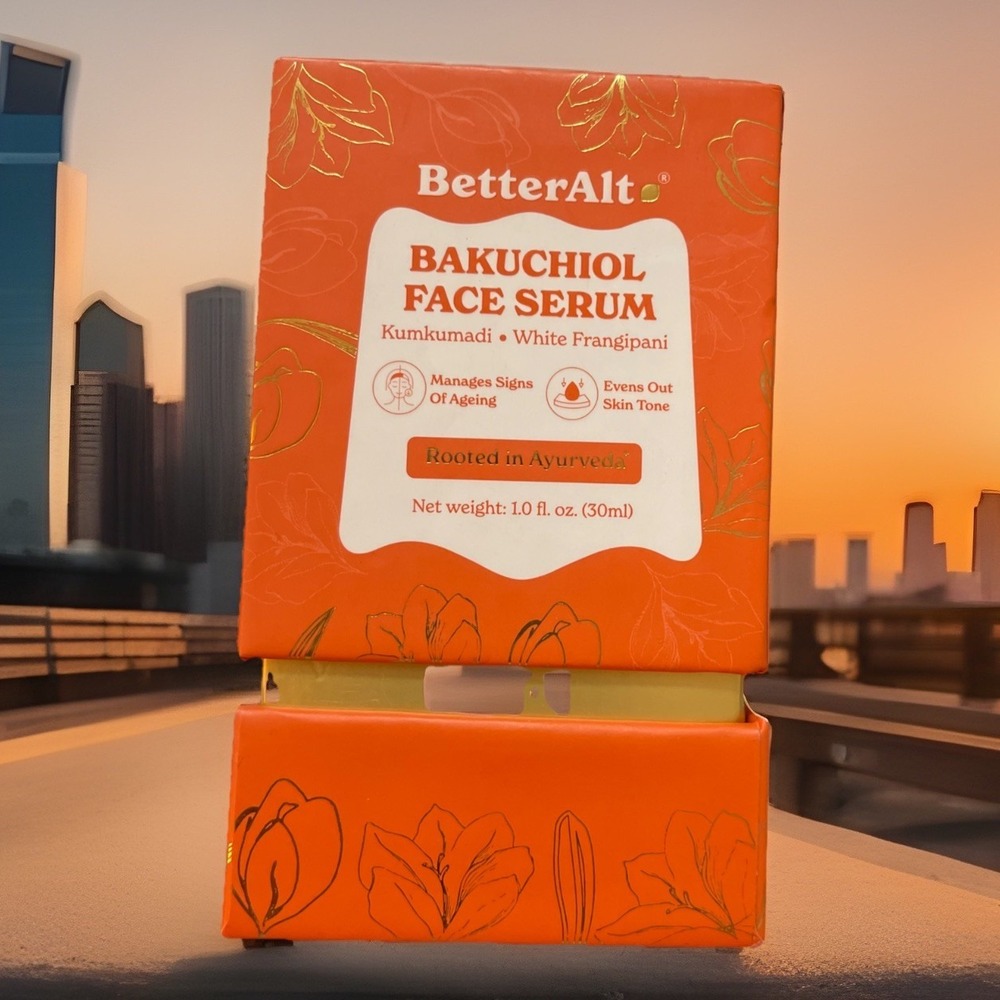 New In Sealed Box BetterAlt Bakuchiol Face Serum Evens Skin Tone‎ Fragrance Free